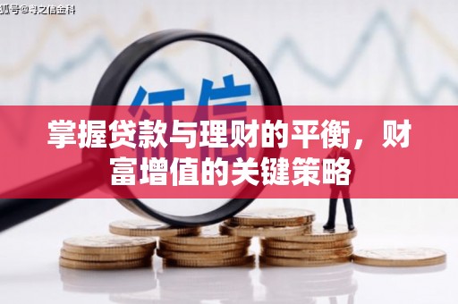 丹寨掌握贷款与理财的平衡，财富增值的关键策略