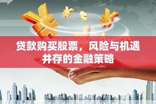 丹寨贷款购买股票，风险与机遇并存的金融策略