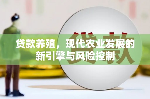 丹寨贷款养殖，现代农业发展的新引擎与风险控制