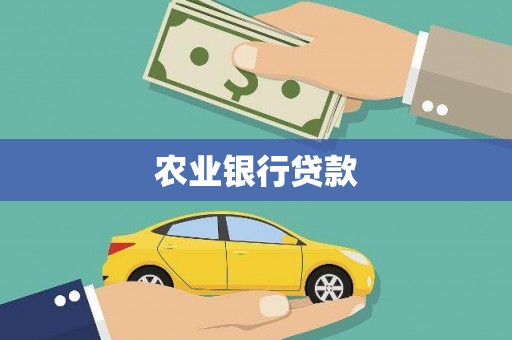 丹寨农业银行贷款