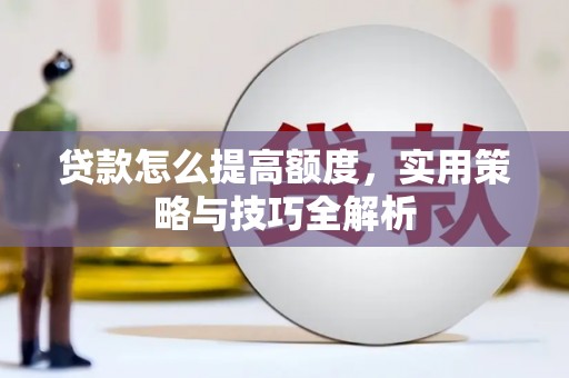 丹寨贷款怎么提高额度，实用策略与技巧全解析