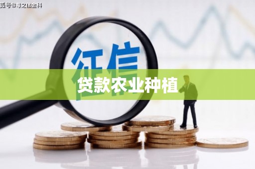 丹寨贷款农业种植
