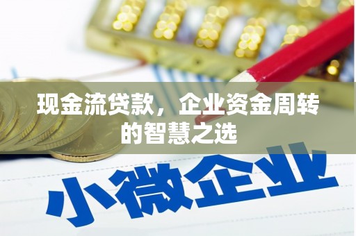 丹寨现金流贷款，企业资金周转的智慧之选