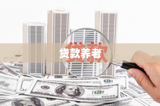 丹寨贷款养老