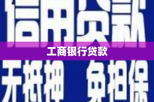 丹寨工商银行贷款