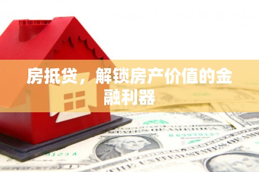 丹寨房抵贷，解锁房产价值的金融利器