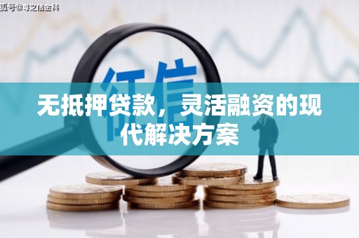 丹寨无抵押贷款，灵活融资的现代解决方案